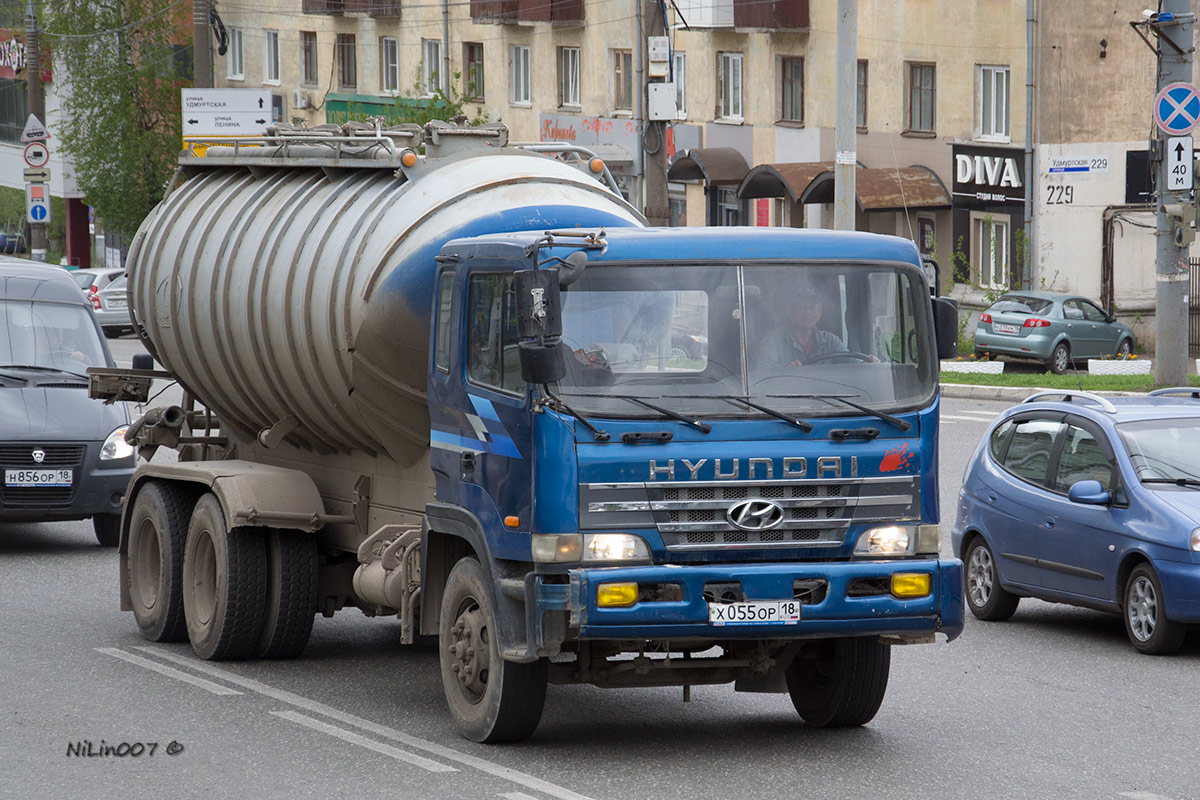 Удмуртия, № Х 055 ОР 18 — Hyundai Super Truck (общая модель)