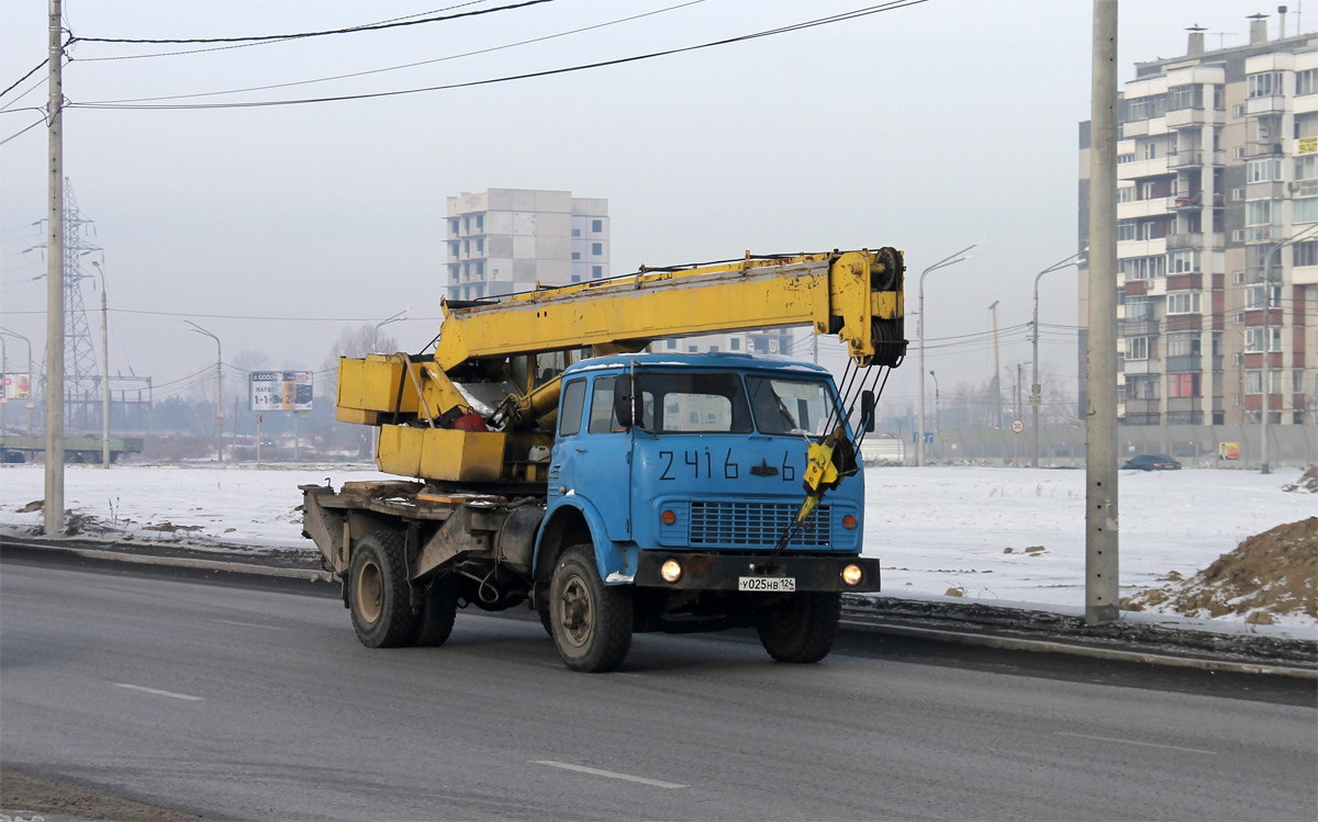 Красноярский край, № У 025 НВ 124 — МАЗ-5334