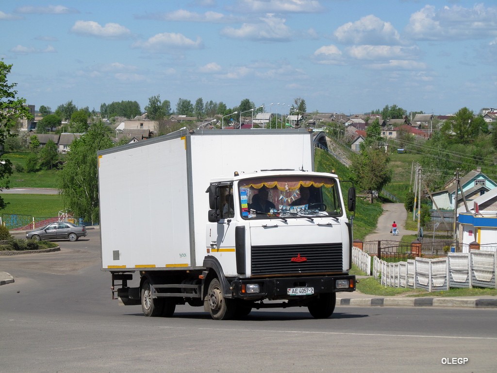 Витебская область, № АЕ 4057-2 — МАЗ-4370 (общая модель)