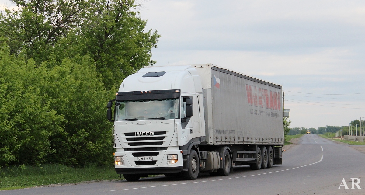 Алтайский край, № В 981 УМ 22 — IVECO Stralis ('2007)