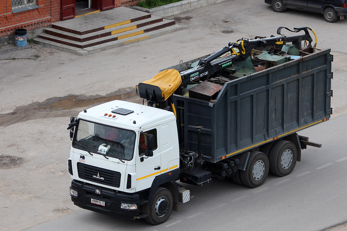 Рязанская область, № Н 168 СС 62 — МАЗ-6312B5