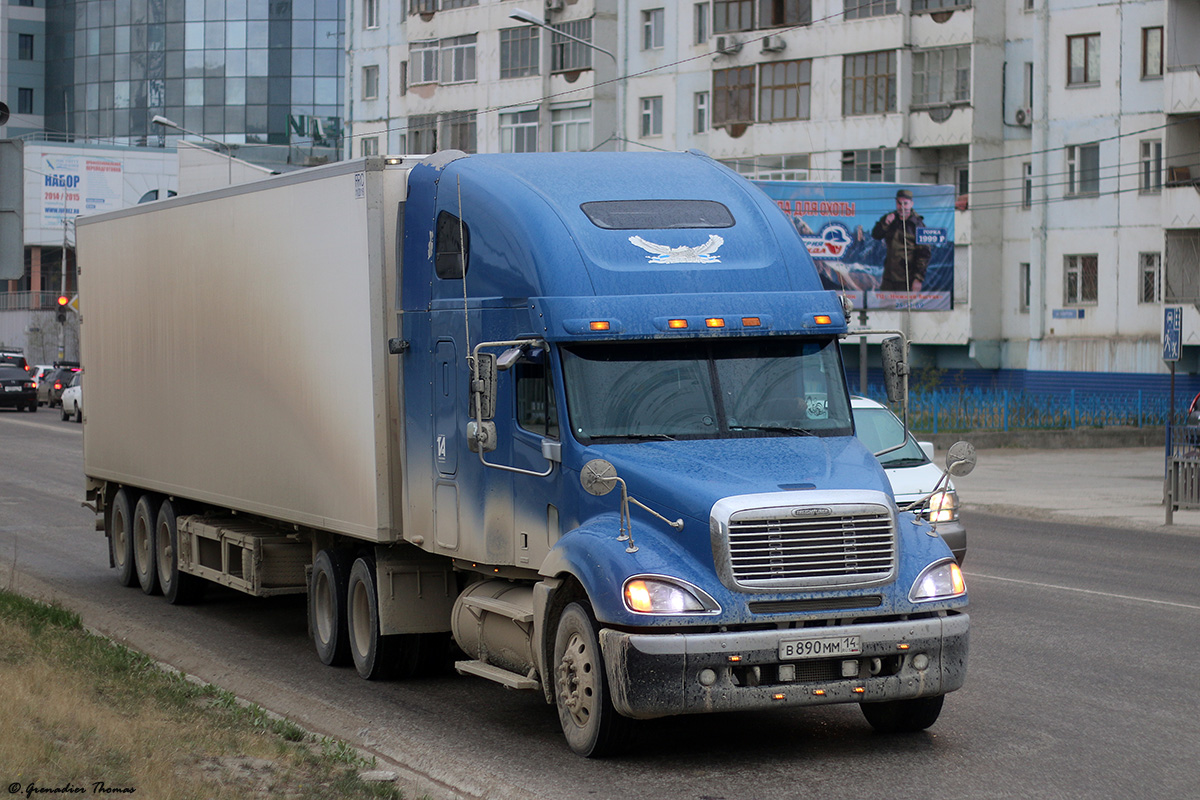 Саха (Якутия), № В 890 ММ 14 — Freightliner Columbia