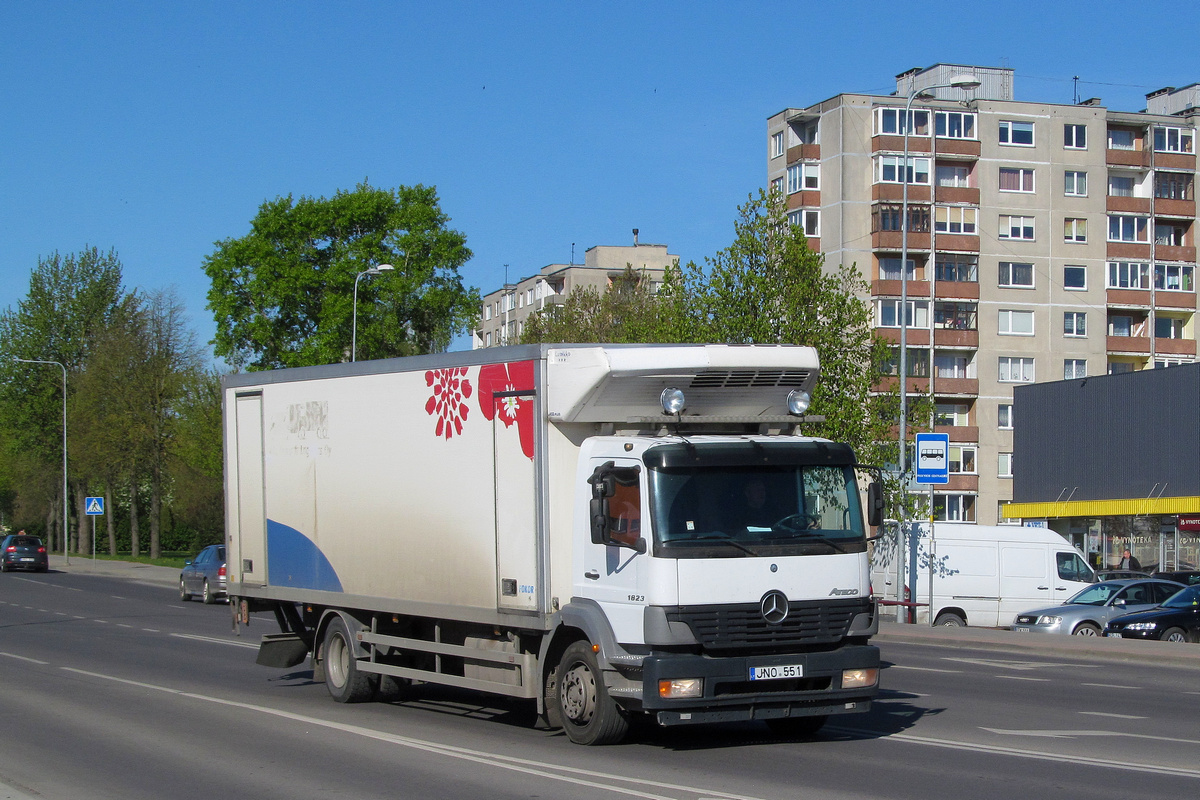 Литва, № JNO 551 — Mercedes-Benz Atego 1823