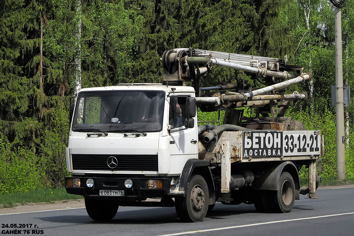 Ярославская область, № Е 083 ТМ 76 — Mercedes-Benz LK 1317