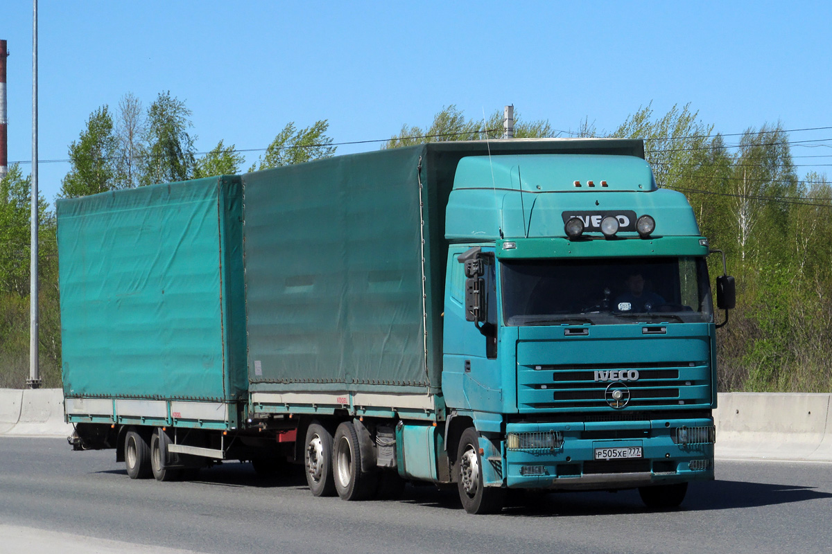 Москва, № Р 505 ХЕ 777 — IVECO EuroStar