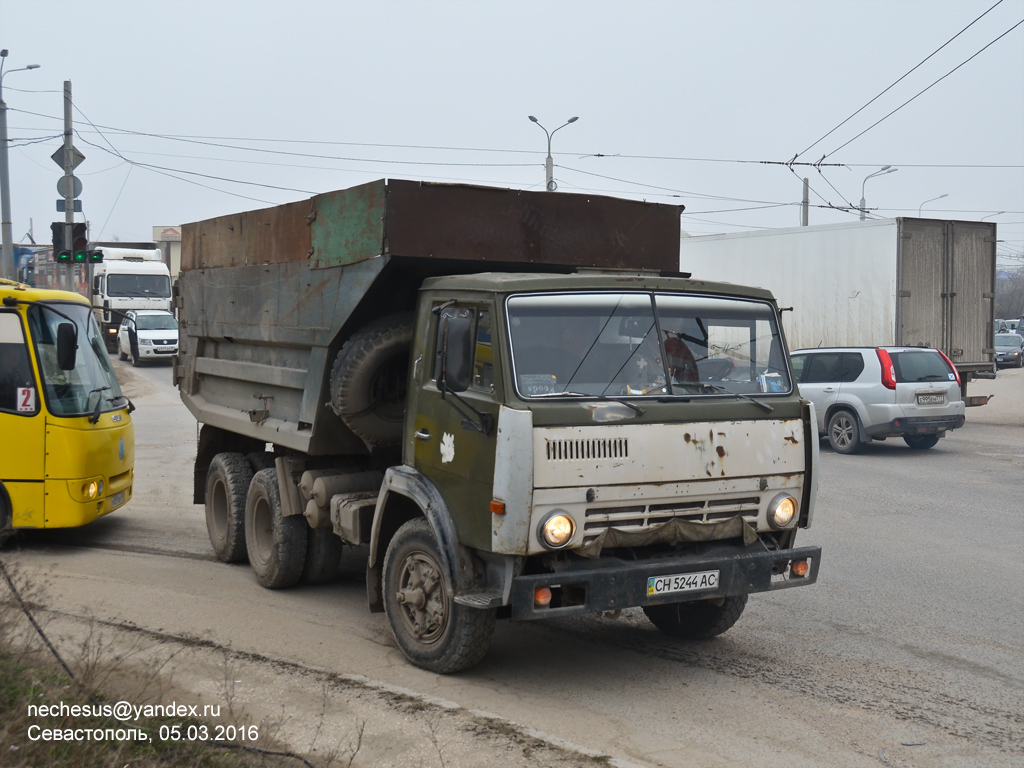 Севастополь, № СН 5244 АС — КамАЗ-55111 [551110]