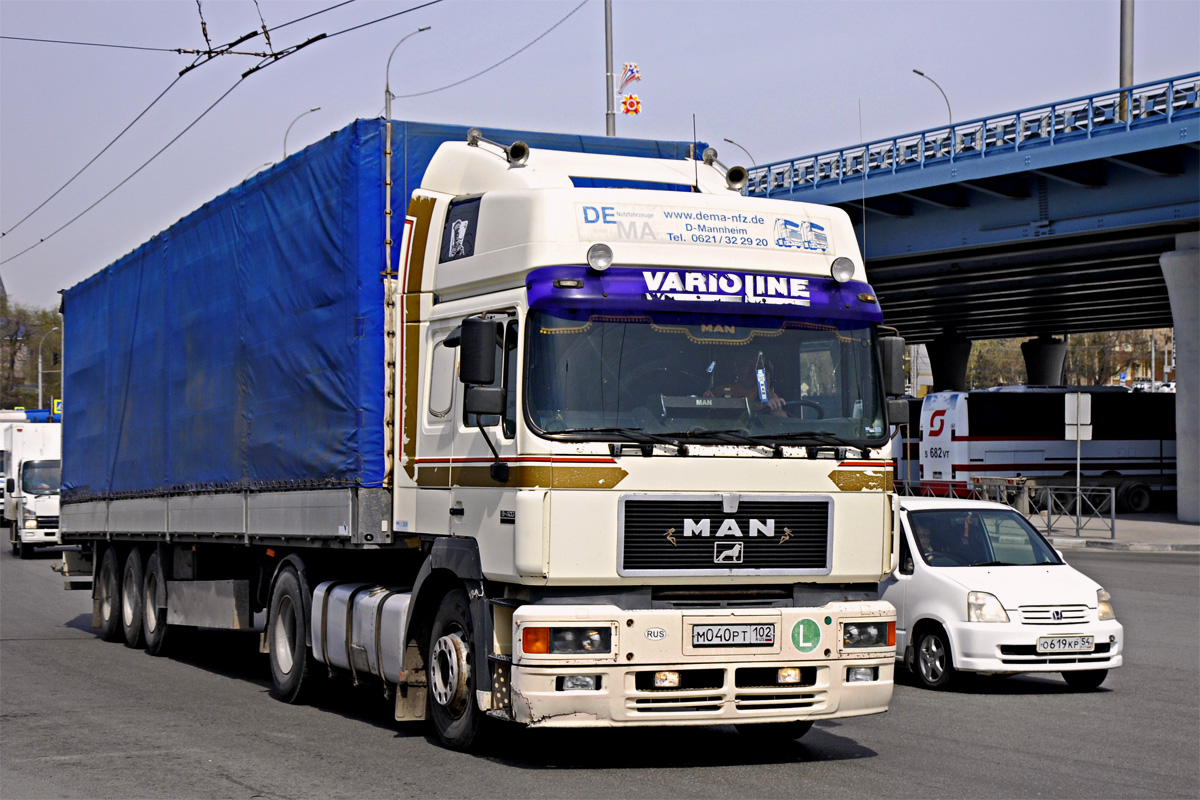 Башкортостан, № М 040 РТ 102 — MAN F2000 19.403