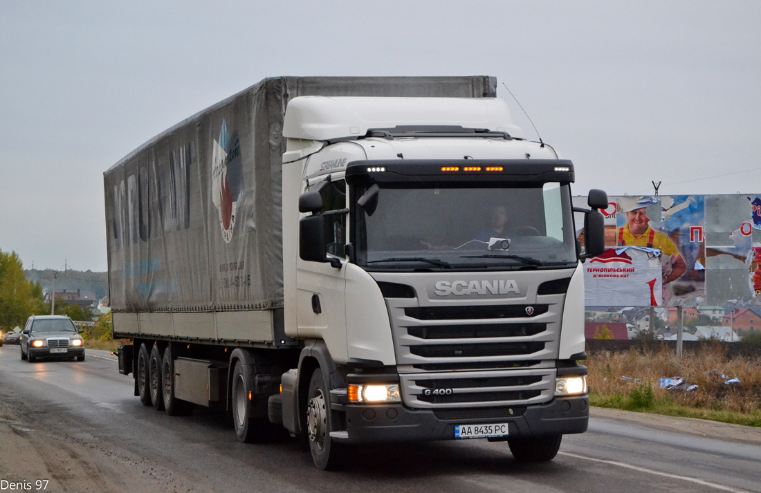 Киев, № АА 8435 РС — Scania ('2013) G400