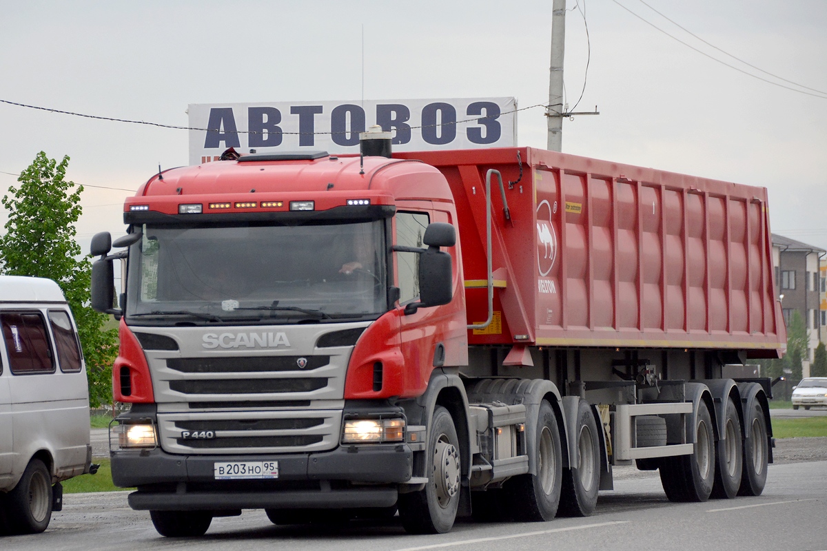 Чечня, № В 203 НО 95 — Scania ('2011) P440