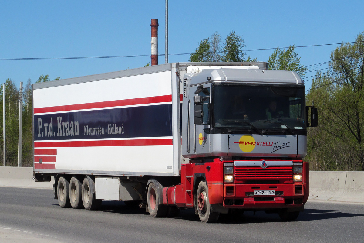 Пермский край, № А 912 ТЕ 159 — Renault Magnum Integral ('1997)