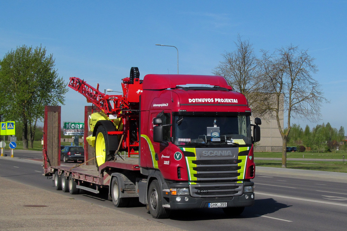 Литва, № GHK 355 — Scania ('2009) G440