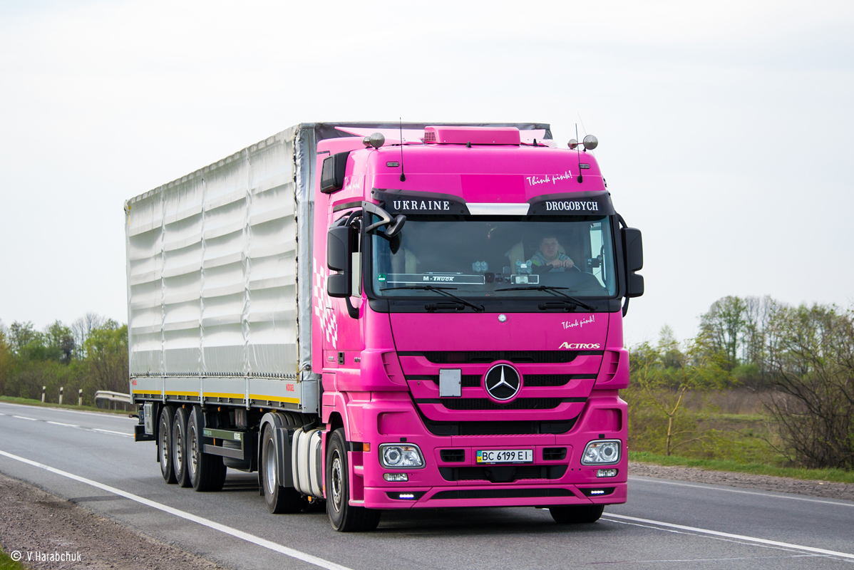 Львовская область, № ВС 6199 ЕІ — Mercedes-Benz Actros ('2009) 1841