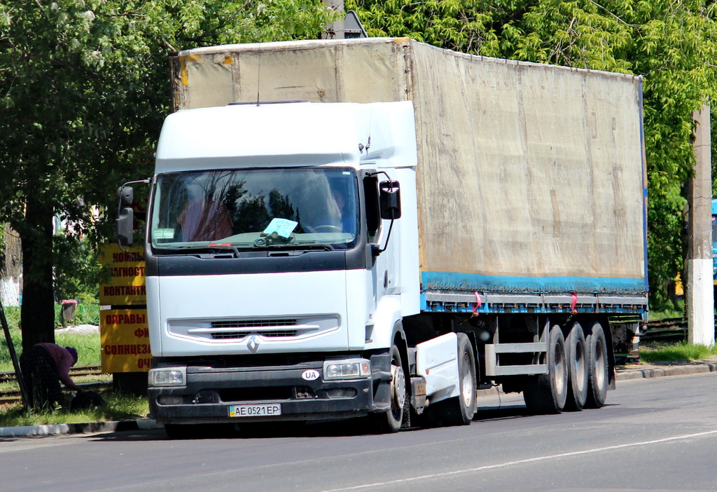 Днепропетровская область, № АЕ 0521 ЕР — Renault Premium ('1996)