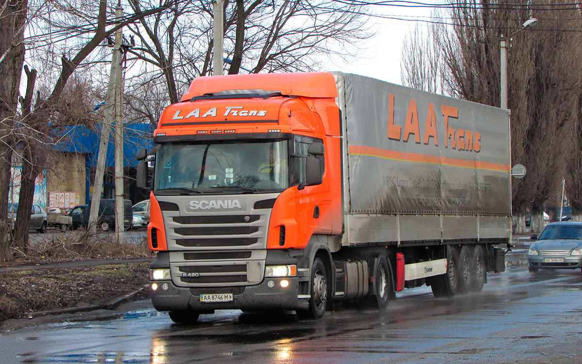 Киев, № АА 8746 МІ — Scania ('2009) R420