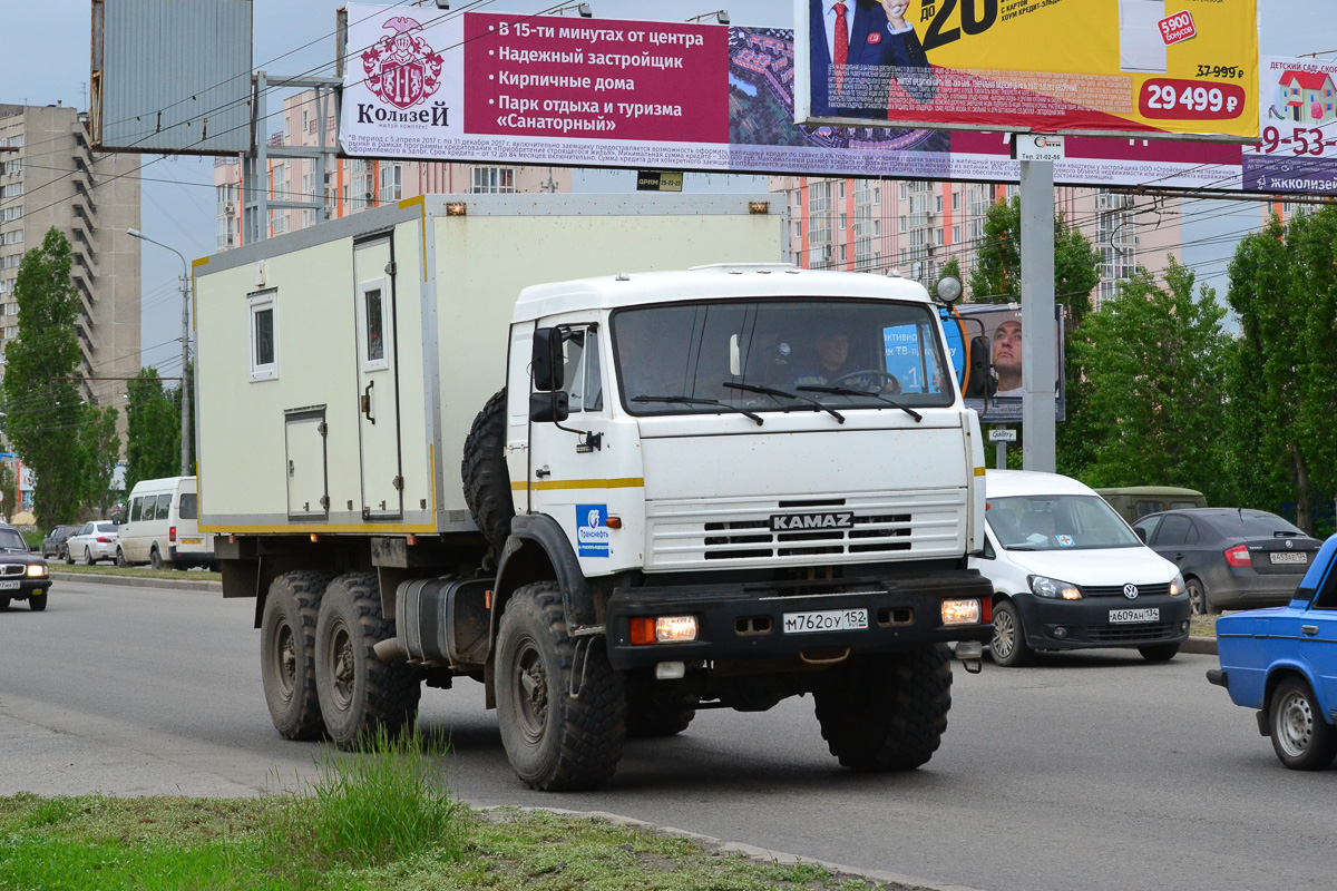 Нижегородская область, № М 762 ОУ 152 — КамАЗ-43118-15 [43118R]