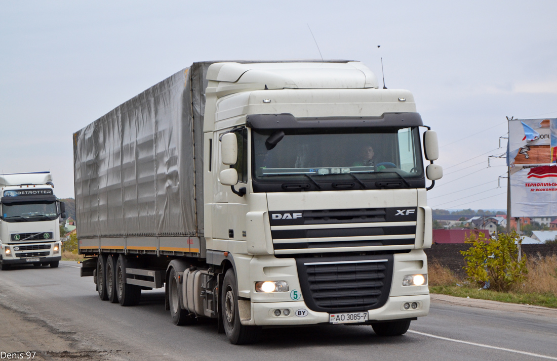 Минск, № АО 3085-7 — DAF XF105 FT