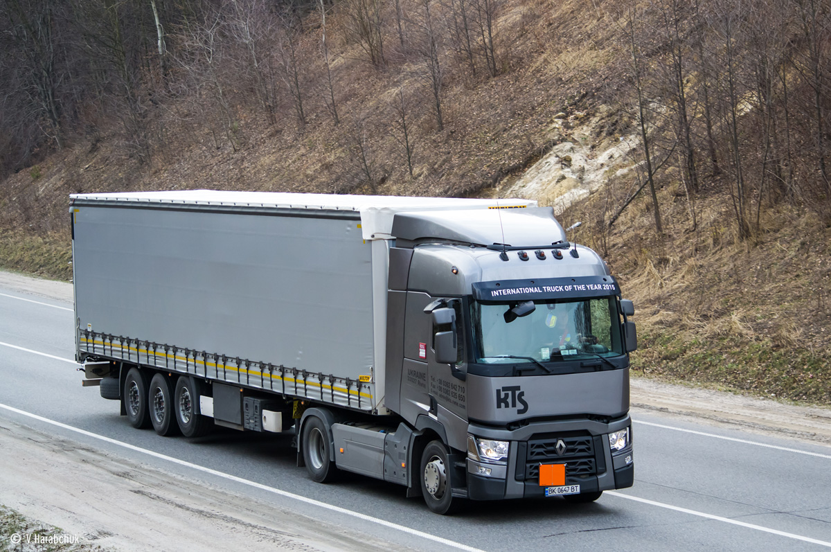 Ровненская область, № ВК 0647 ВТ — Renault T-Series ('2013)