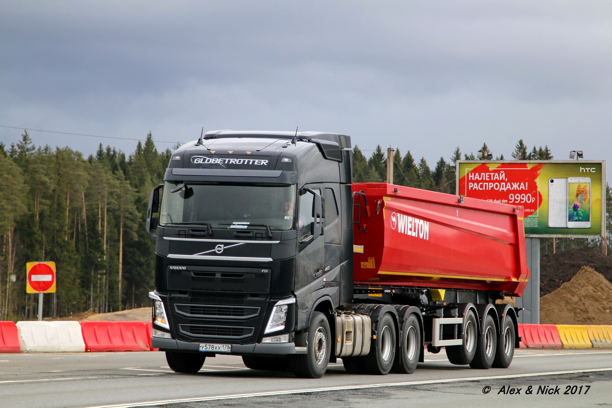 Санкт-Петербург, № У 578 ХУ 178 — Volvo ('2012) FH.460