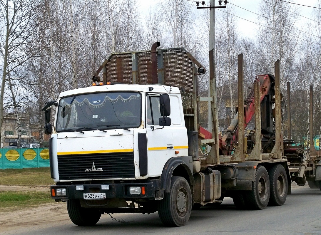 Брянская область, № Н 623 АУ 32 — МАЗ-6303A8