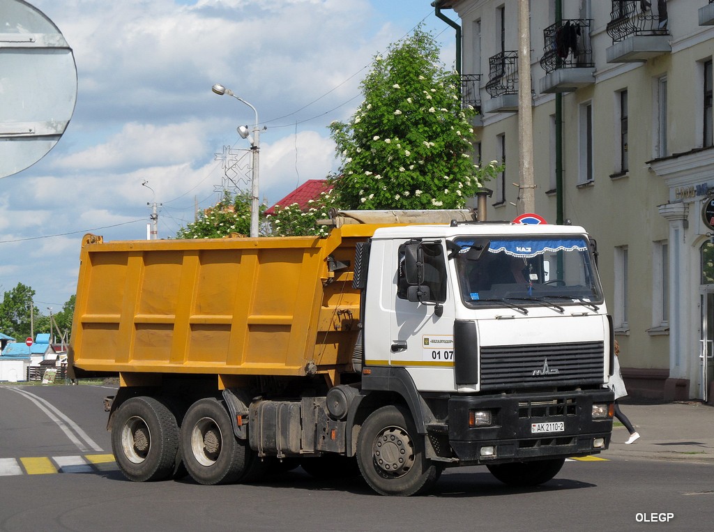 Витебская область, № АК 2110-2 — МАЗ-6501 (общая модель)