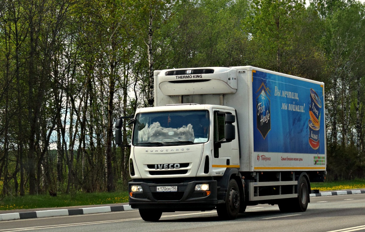 Москва, № К 170 ОН 750 — IVECO EuroCargo ('2008)