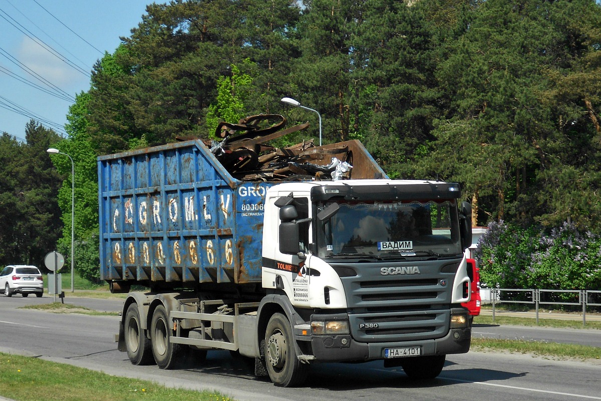 Латвия, № HA-4101 — Scania ('2004) P380