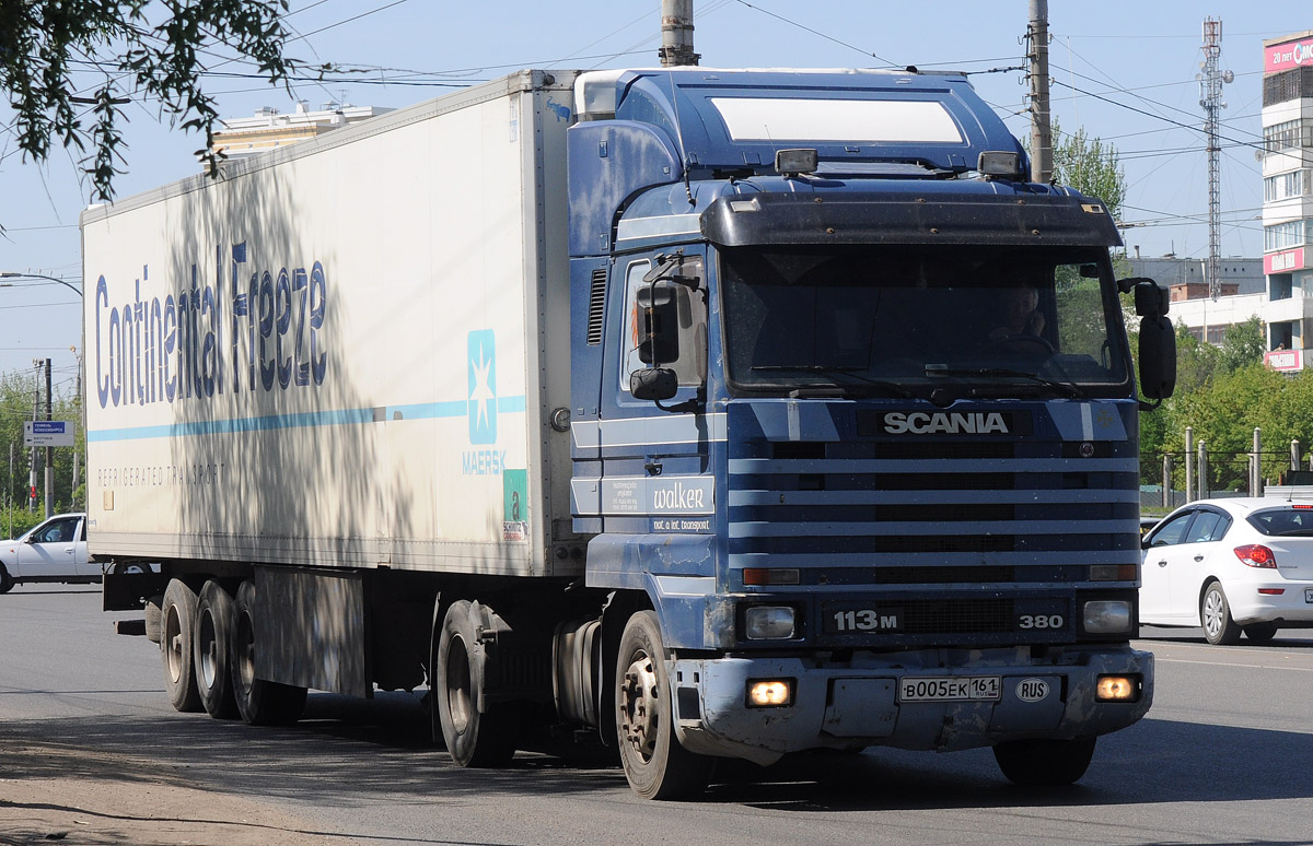 Ростовская область, № В 005 ЕК 161 — Scania (III) (общая модель)