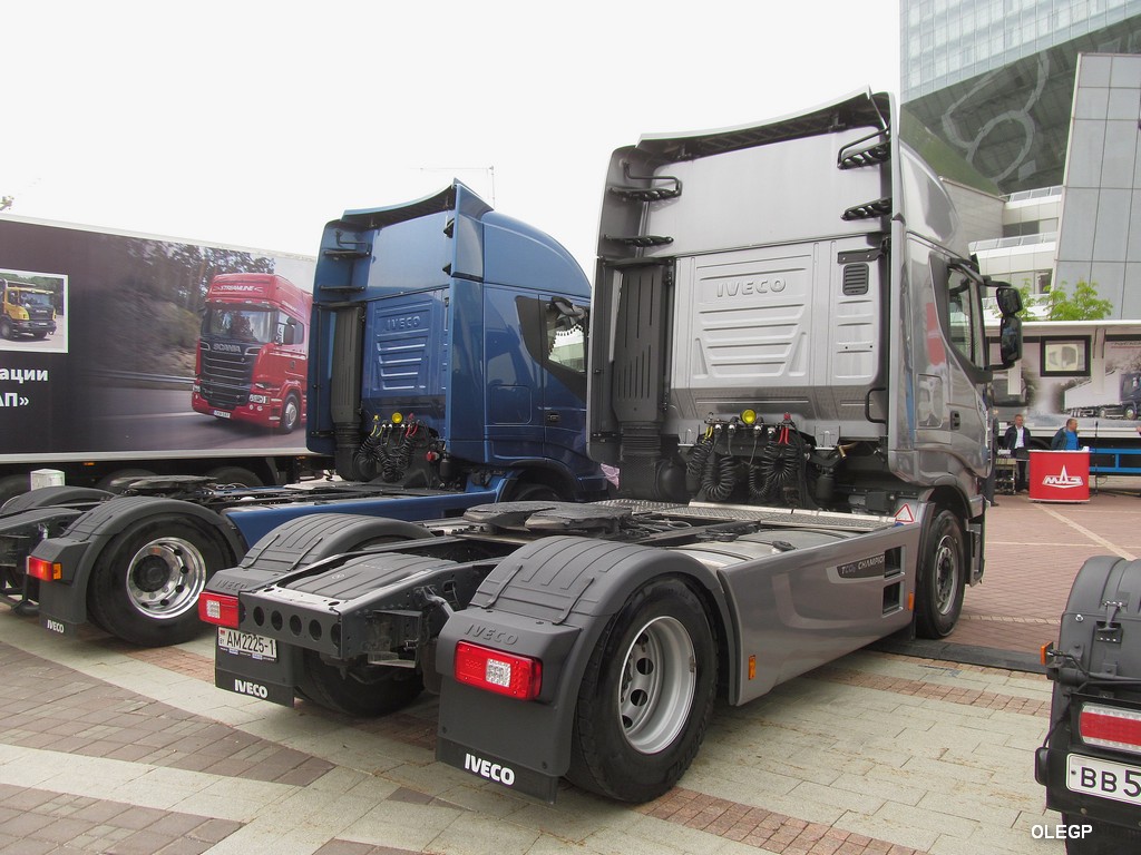 Брестская область, № АМ 2225-1 — IVECO Stralis ('2012); Минск — Выставка "БАМАП-2017"