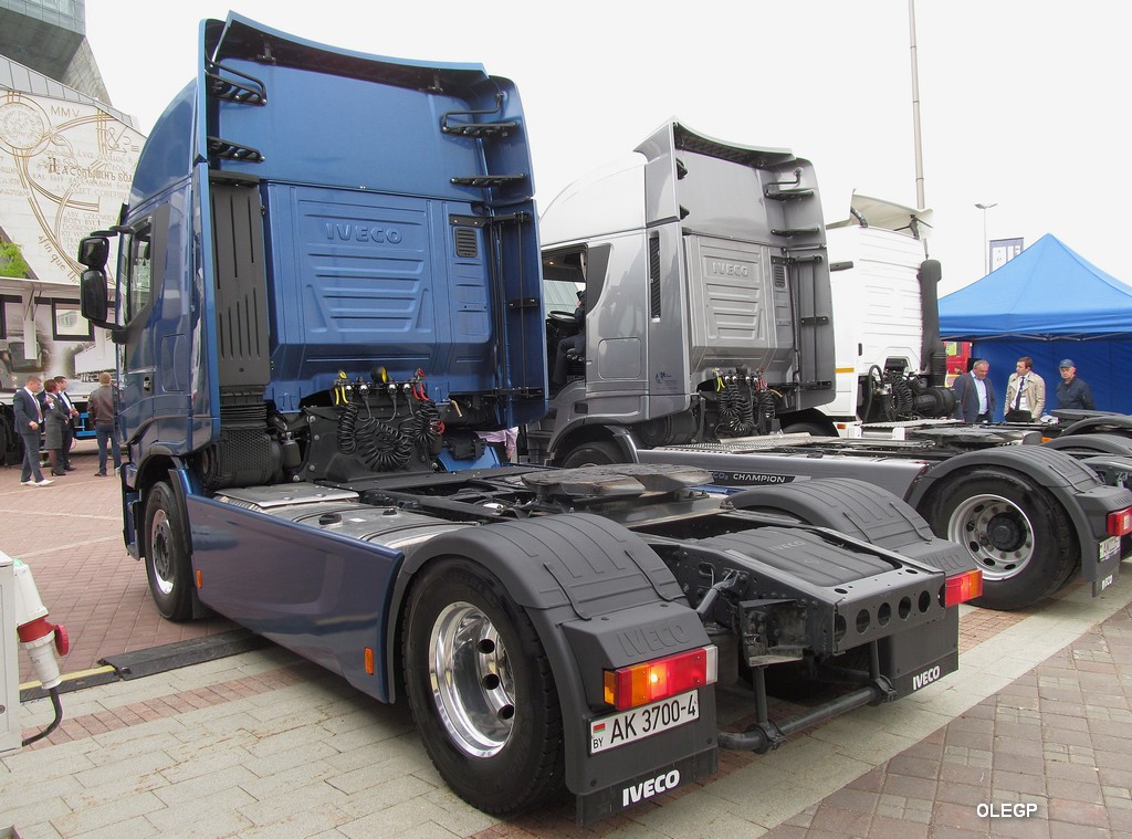 Гродненская область, № АК 3700-4 — IVECO Stralis ('2012); Минск — Выставка "БАМАП-2017"