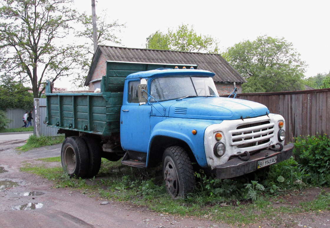 Полтавская область, № ВІ 9141 АС — ЗИЛ-495810