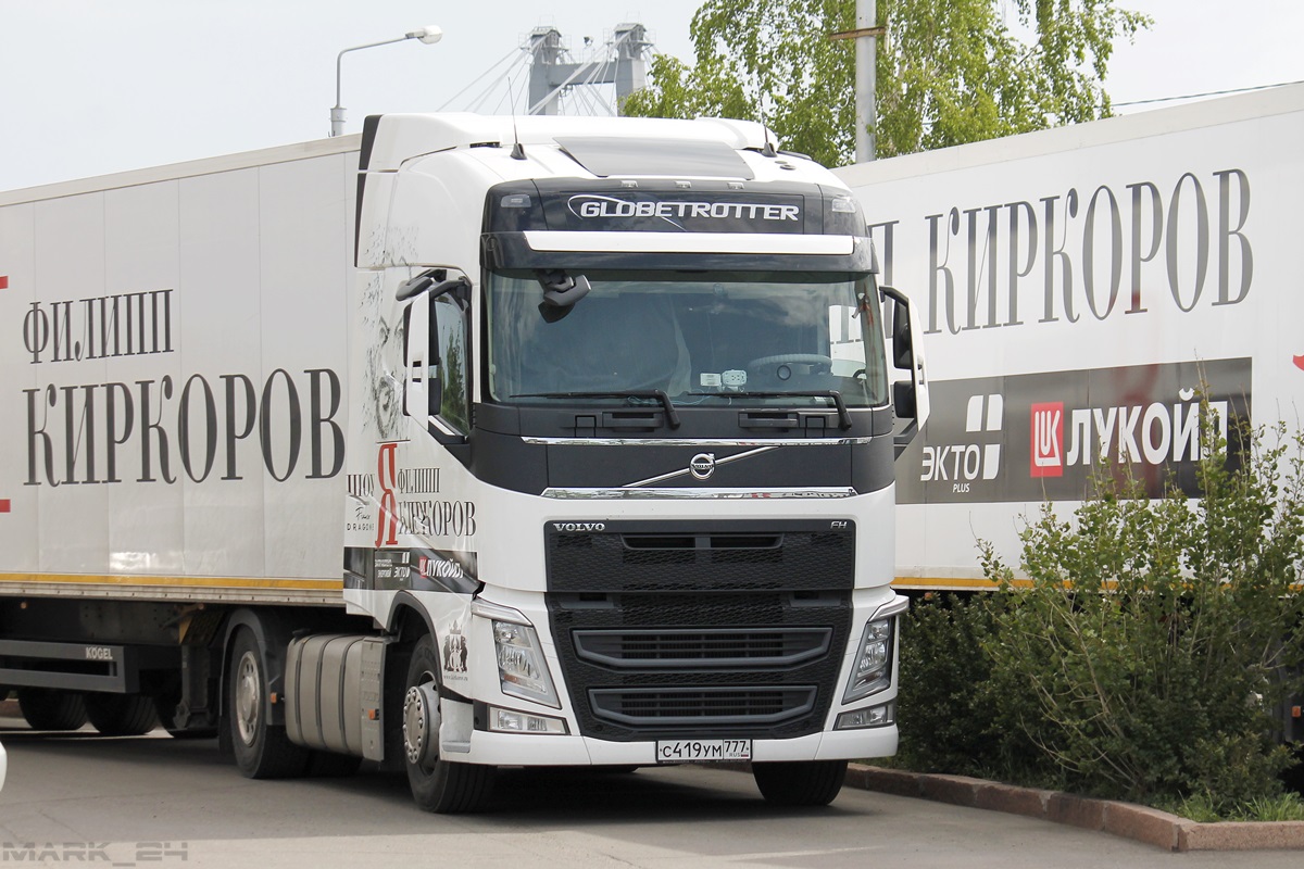 Москва, № С 419 УМ 777 — Volvo ('2012) FH-Series