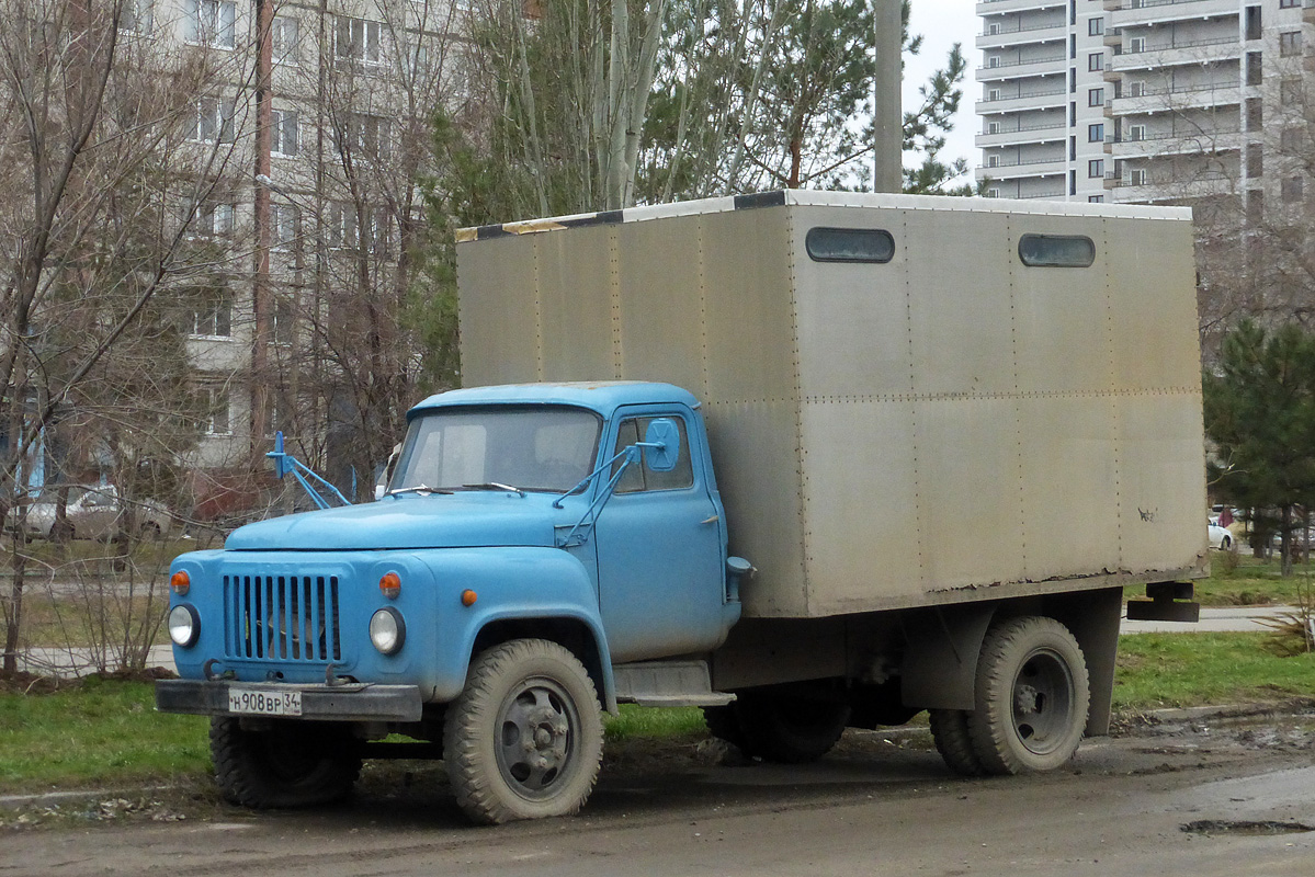 Волгоградская область, № Н 908 ВР 34 — ГАЗ-52-01