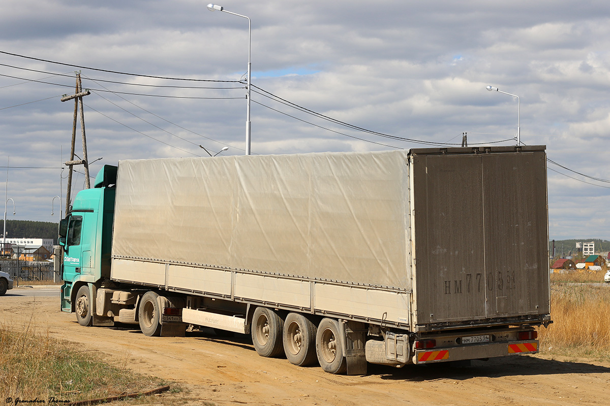 Новосибирская область, № О 541 НХ 54 — Mercedes-Benz Actros ('2003)