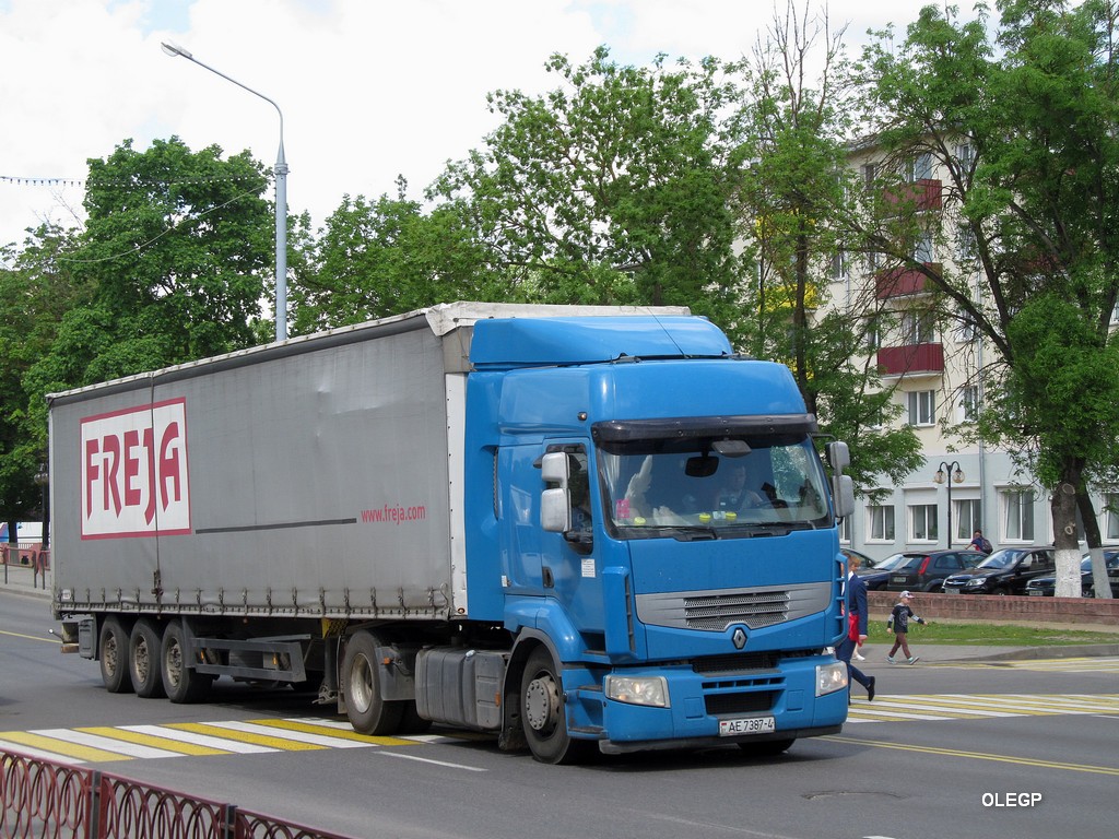 Гродненская область, № АЕ 7387-4 — Renault Premium ('2006)