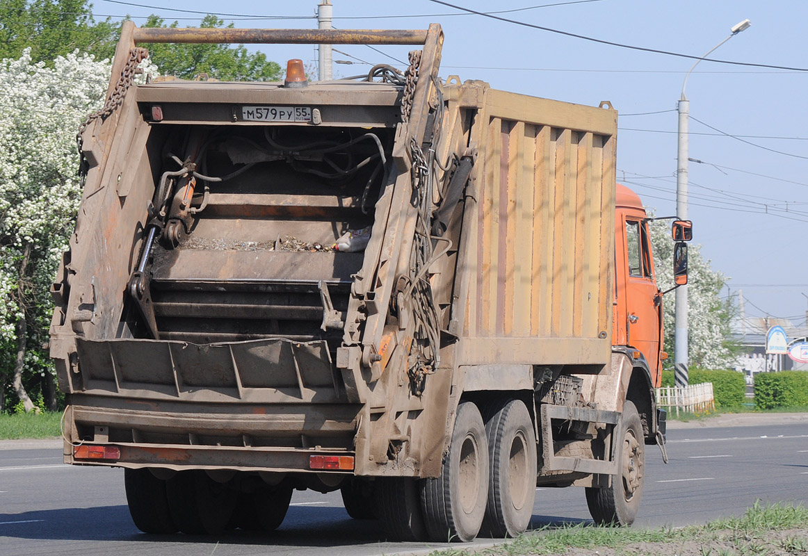 Омская область, № М 579 РУ 55 — КамАЗ-53229-15 [53229R]