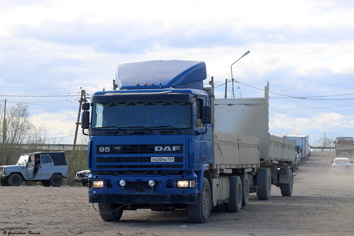 Красноярский край, № У 620 МА 124 — DAF 95 FAR