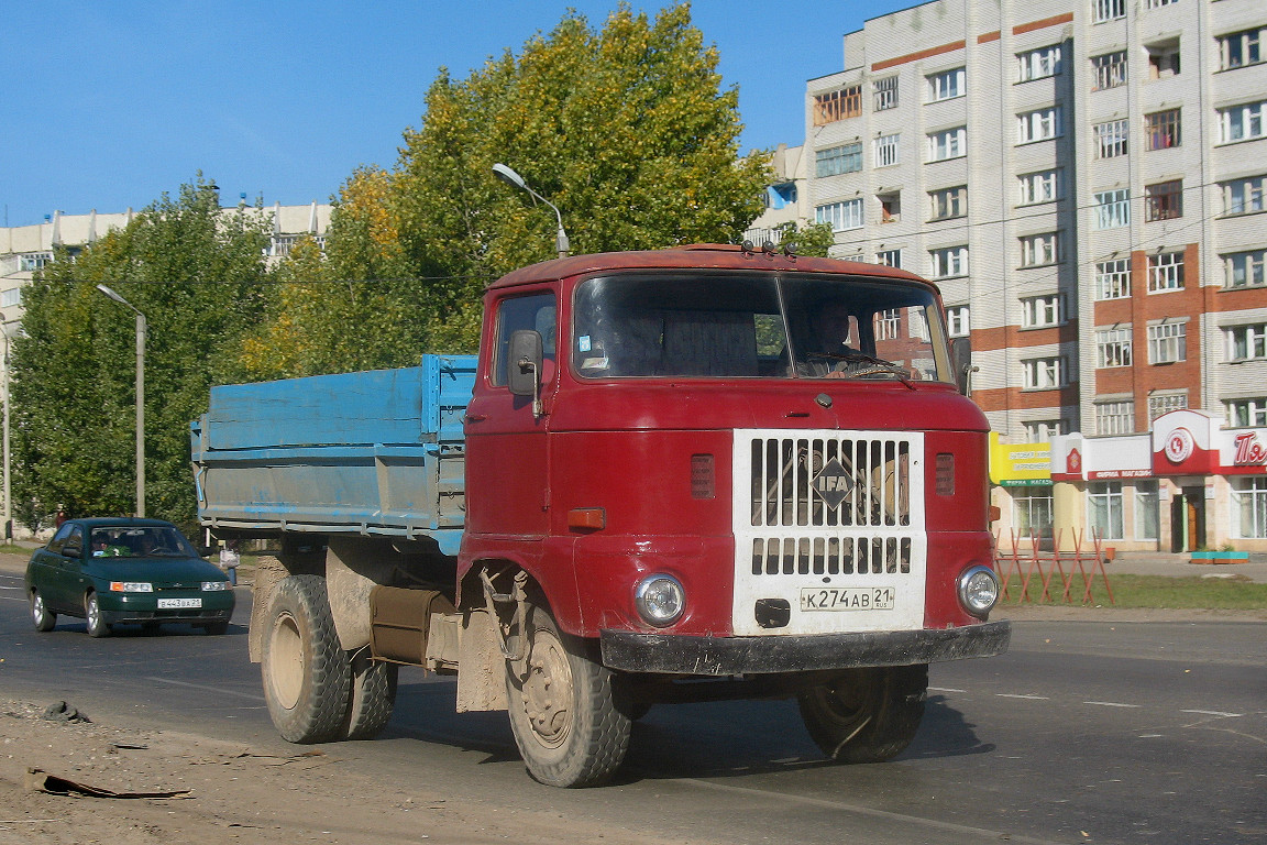 Чувашия, № К 274 АВ 21 — IFA W50L/K