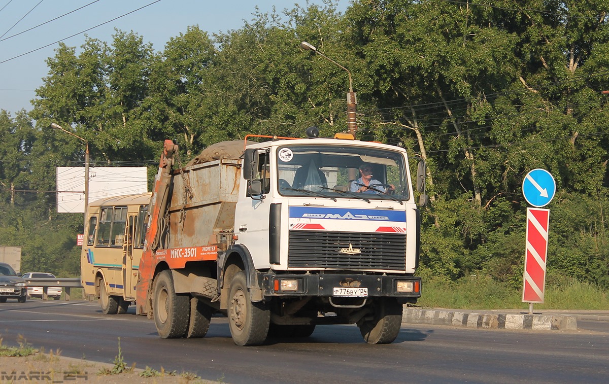 Красноярский край, № Р 776 ВУ 124 — МАЗ-5551A2