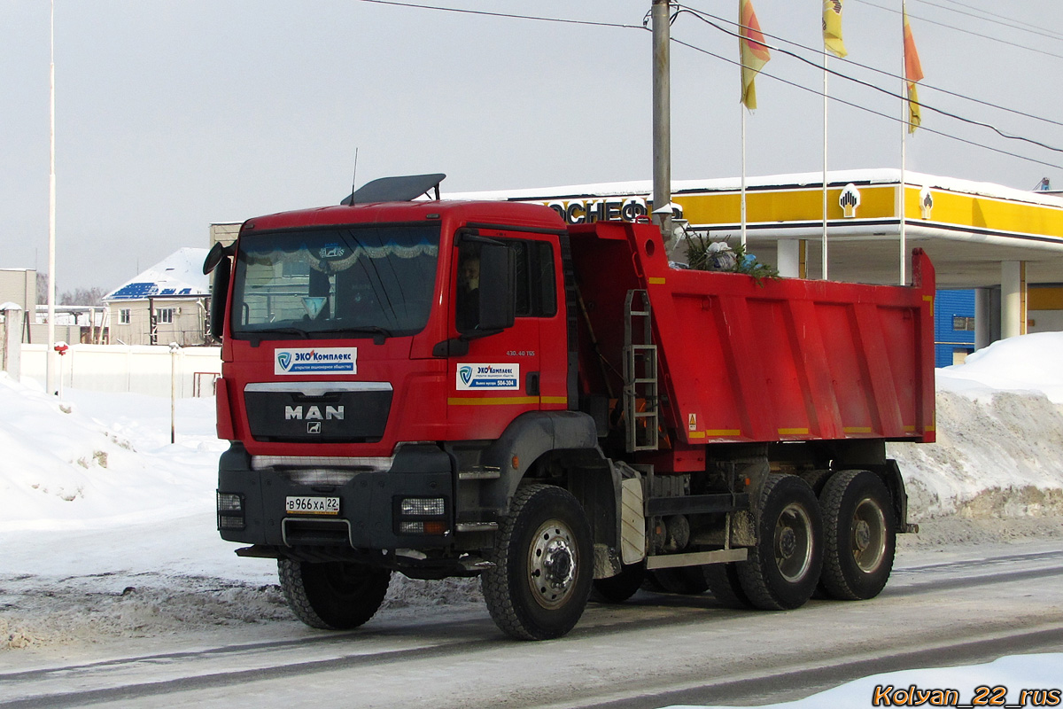 Алтайский край, № В 966 ХА 22 — MAN TGS ('2007) 40.430