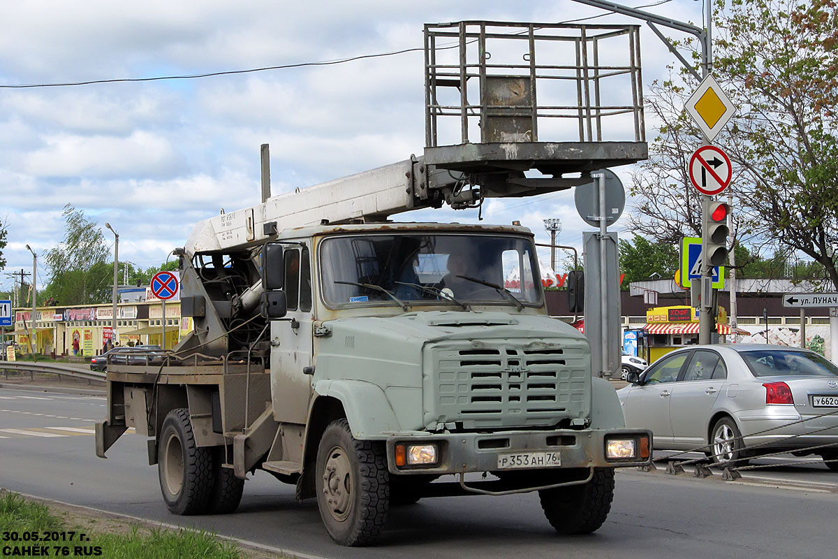 Ярославская область, № Р 353 АН 76 — ЗИЛ-433362