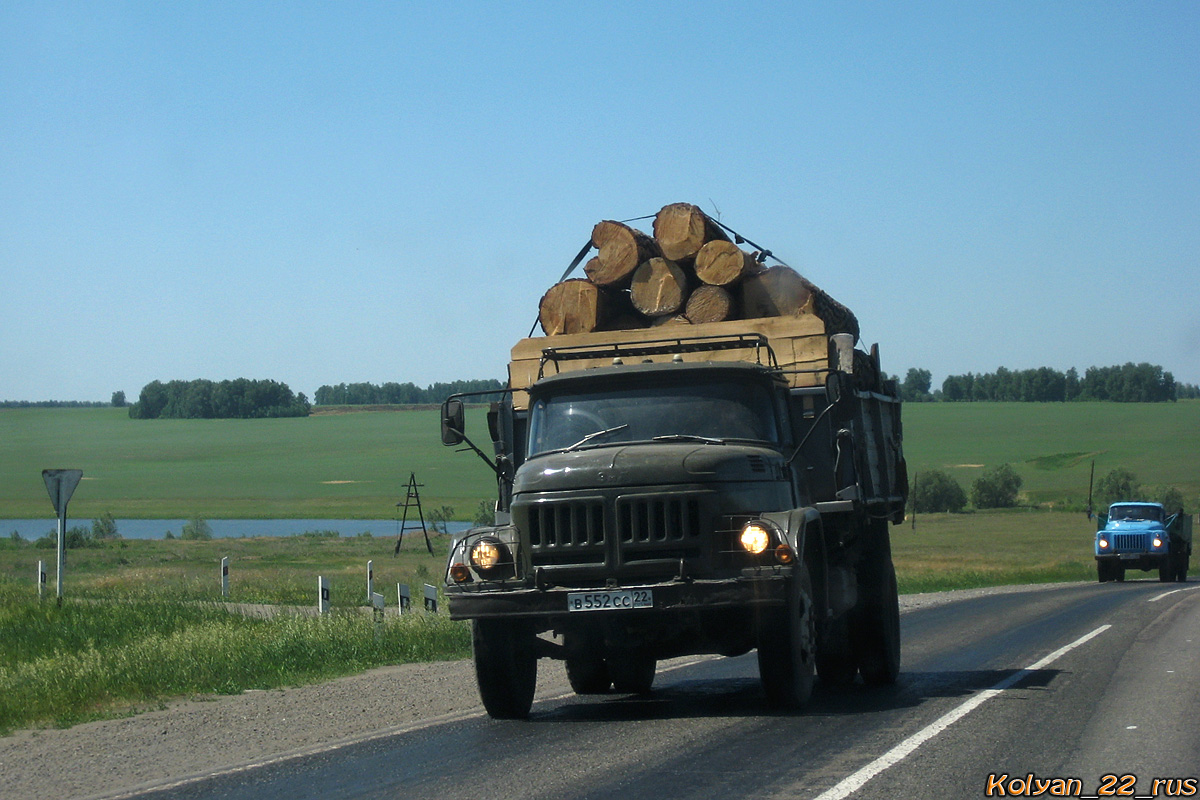 Алтайский край, № В 552 СС 22 — ЗИЛ-495710