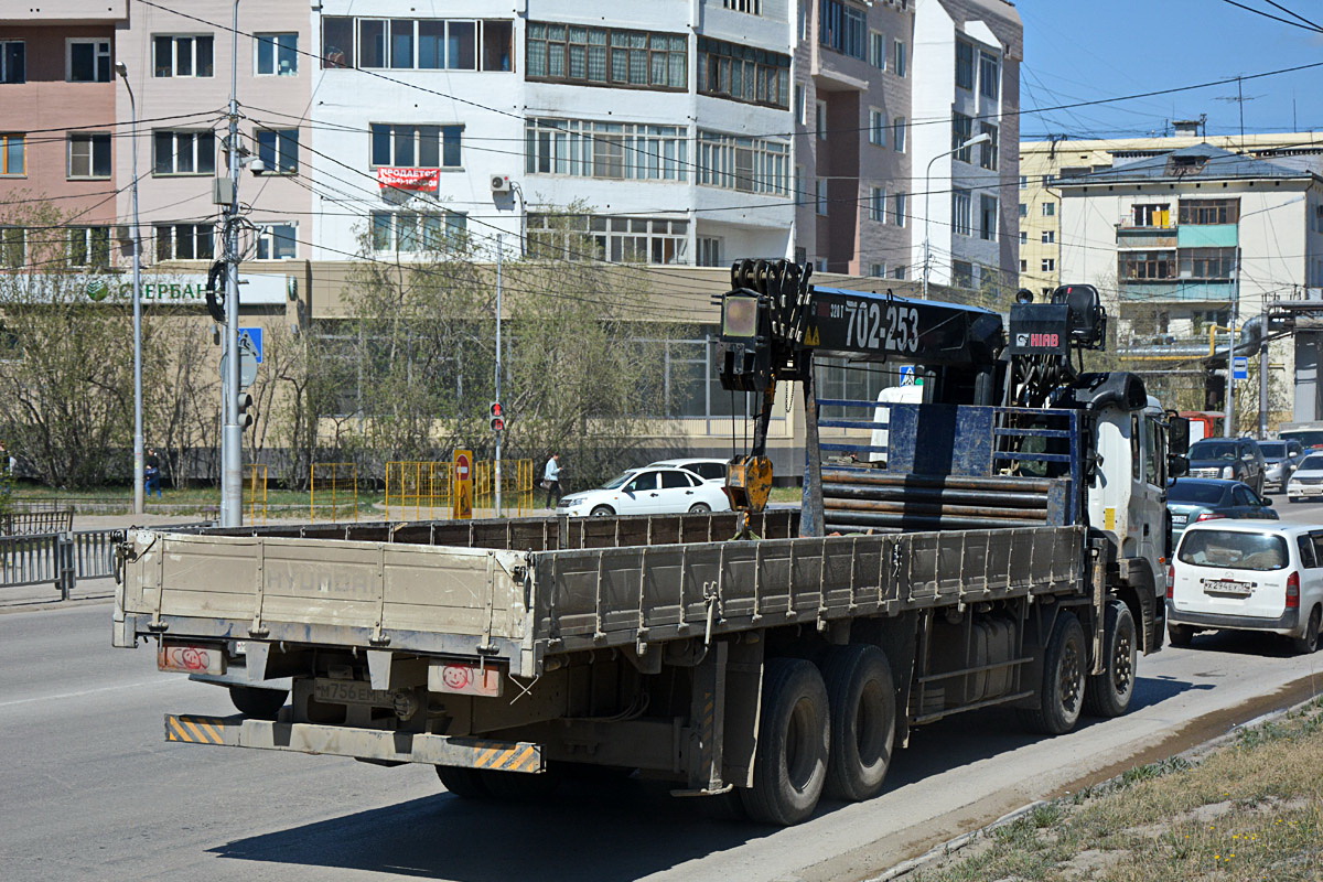 Саха (Якутия), № М 756 ЕМ 14 — Hyundai Power Truck HD320