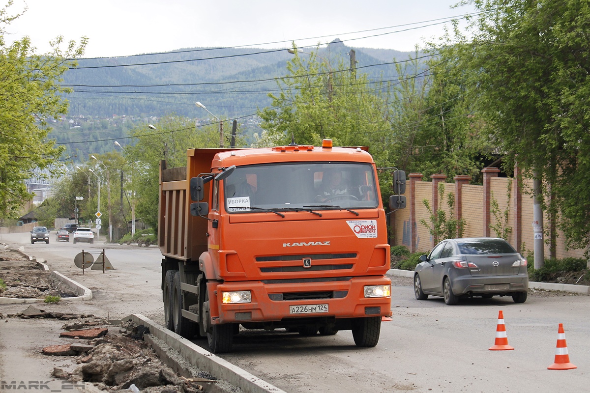 Красноярский край, № А 226 НМ 124 — КамАЗ-65115-42