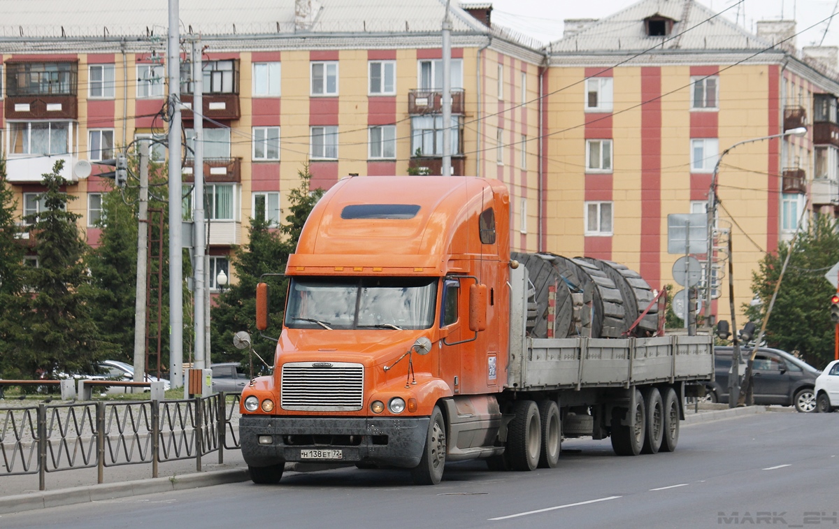 Тюменская область, № Н 138 ЕТ 72 — Freightliner Century Class