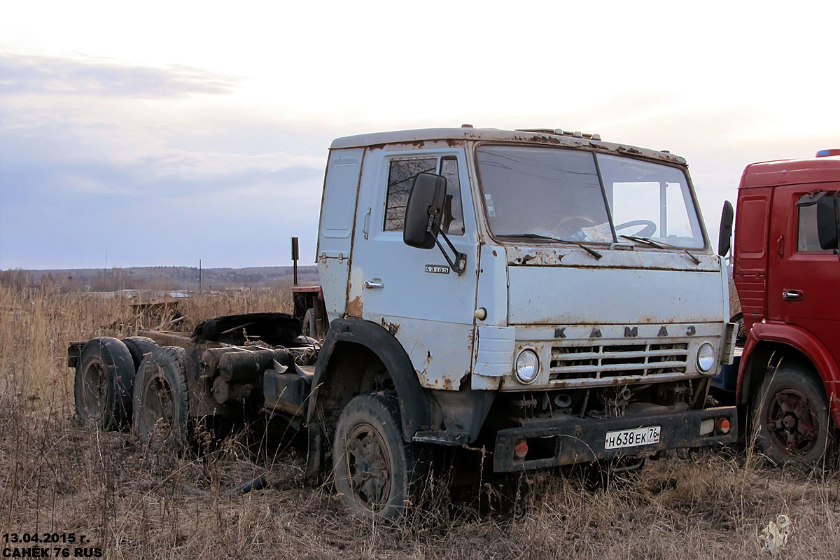 Ярославская область, № Н 638 ЕК 76 — КамАЗ-5410