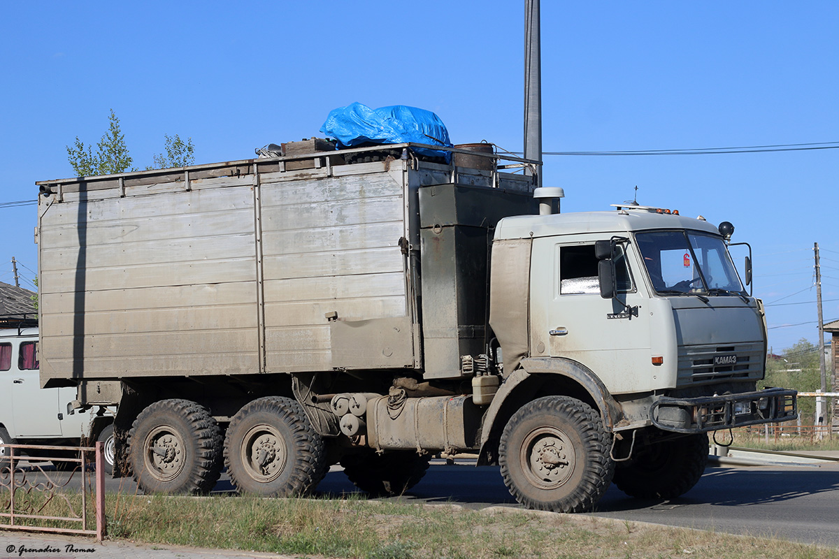 Саха (Якутия), № (14) Б/Н 0079 — КамАЗ-43118 (общая модель); Саха (Якутия) — Автомобили с нечитаемыми (неизвестными) номерами