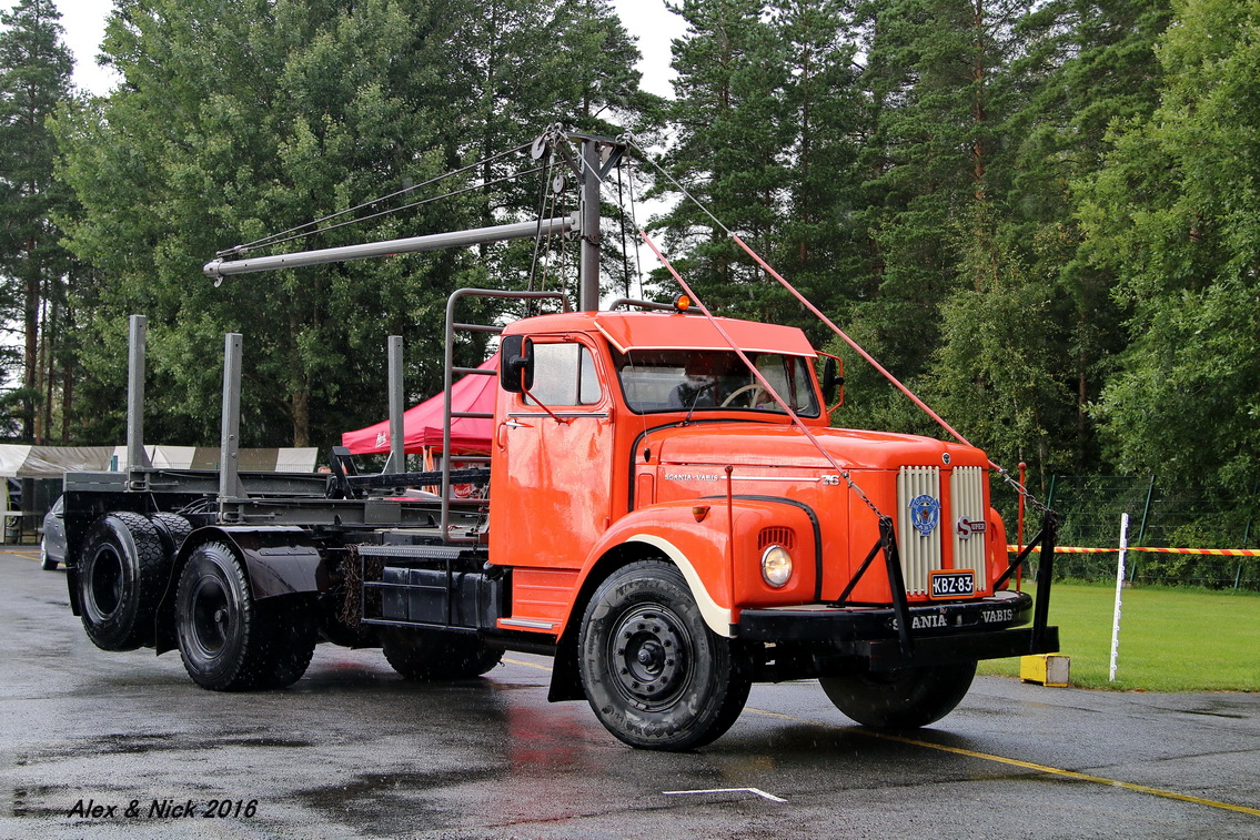 Финляндия, № KBZ-83 — Scania-Vabis (общая модель)