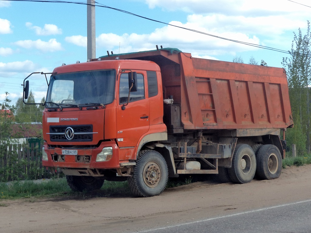 Тверская область, № У 728 РС 69 — Dongfeng KC (общая модель)