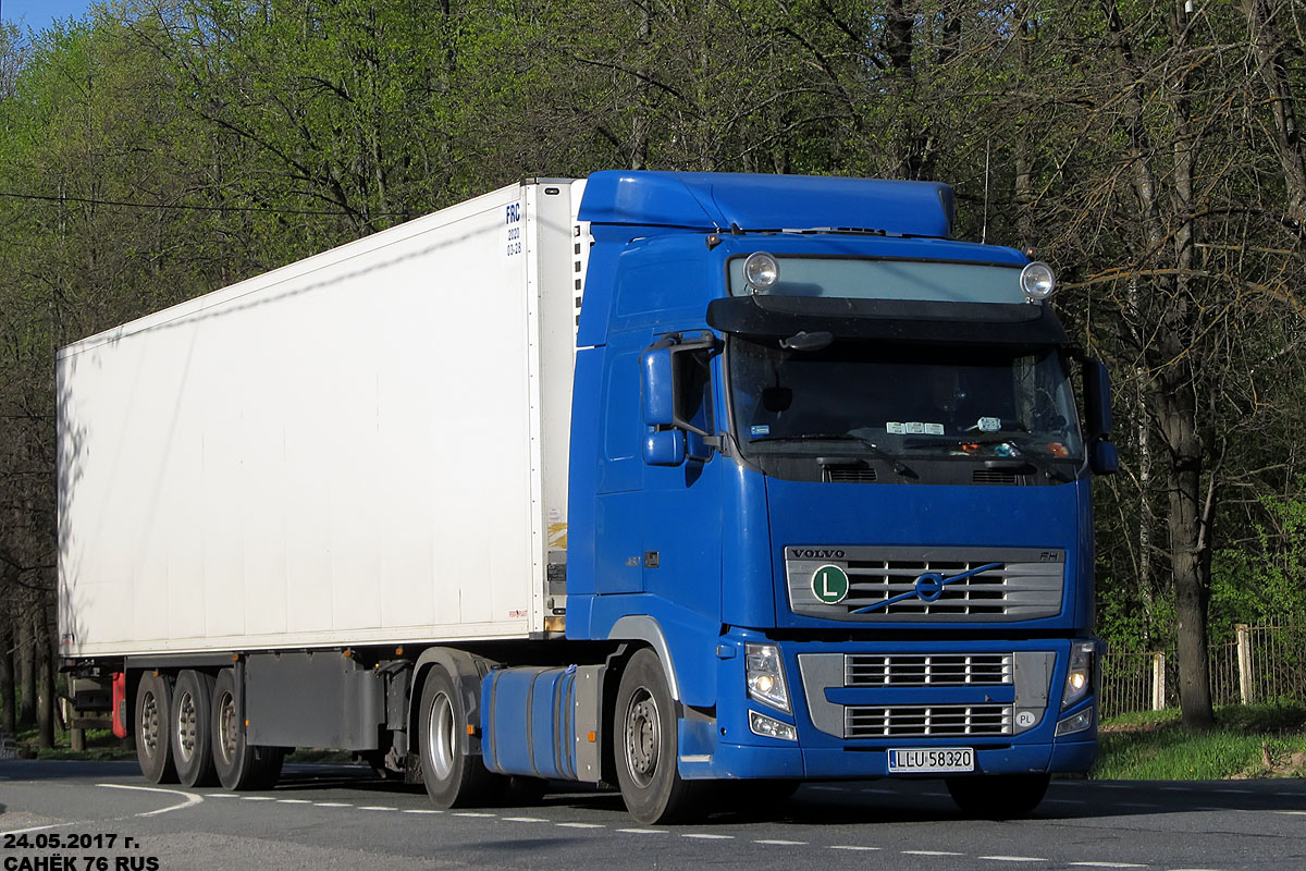 Польша, № LLU 58320 — Volvo ('2008) FH.460