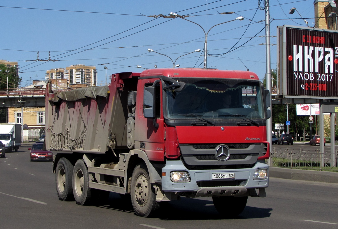 Красноярский край, № А 085 МР 124 — Mercedes-Benz Actros '09 3341 [Z9M]